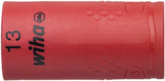 Steckschlüsseleinsatz isoliert 3/8' Außensechskant 13,0 mm (43069) - Wiha