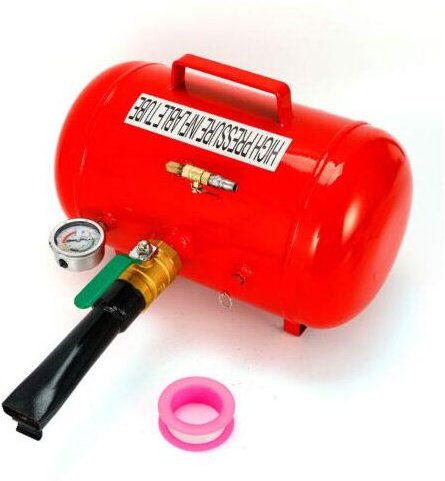 Reifen Booster 20L- Professioneller Druckluft Edelstahl Reifenfüller für auto Motorrad Fahrrad pkw lkw (10bar) - Reifens...