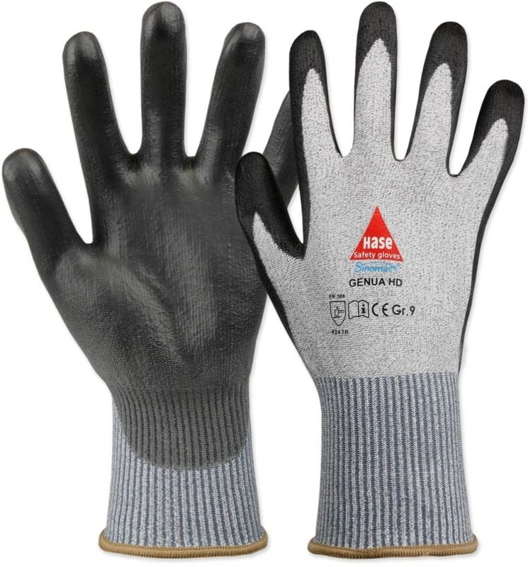 Schnittschutz-Arbeitshandschuhe Genua hd, Größe 9 - Hase Safety Gloves