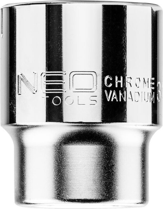 NEO 3/4" Zwölfkant-Steckschlüsseleinsatz, 34 mm - Chrom-Vanadium-Stahl, DIN 3124