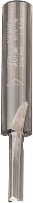 Nutfräser Vollhartmetall Expert for Wood, 8 mm, D1 4 mm, l 15,8 mm, g 50,7 mm - Bosch