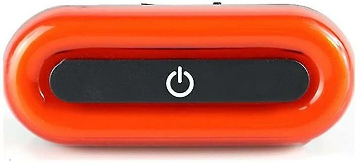 Woosien - Fahrradhelm-Bremslicht/LED-Sicherheitswarnhelmbeleuchtung für Nacht, Fahrradwarn-Rücklichter, Fahrrad