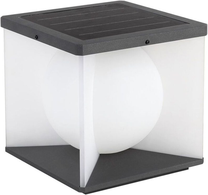 Led Gartenlampe mit Panel und Fernbedienung 3W 205190mm Warmweiß IP65 - V-tac