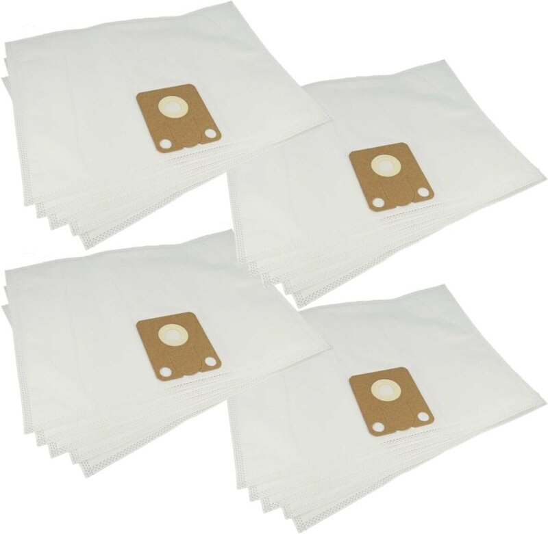 20x Staubbeutel Ersatz für Vermop 7441 für Staubsauger - Mikrovlies, 31,5cm x 41,5cm Weiß - Vhbw