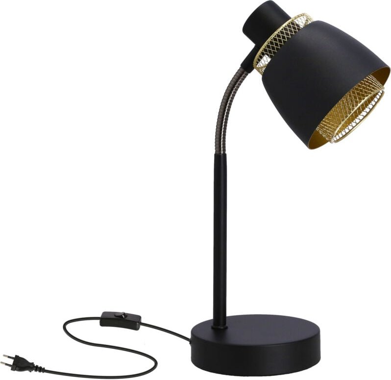 Schreibtischlampe Alexandria 1 E14 Schwarz Candellux 41-13774