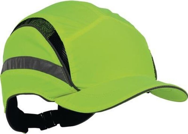 SCOTT Anstoßkappe First Base™ 3 Classic Hi-Vis 52-65cm signalgelb wasserfest