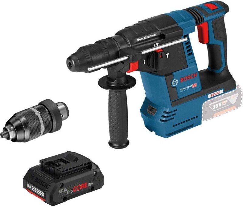 Akku-Bohrhammer gbh 18V-26 f / 1x 4,0 Ah ProCORE18V Akku - Bosch