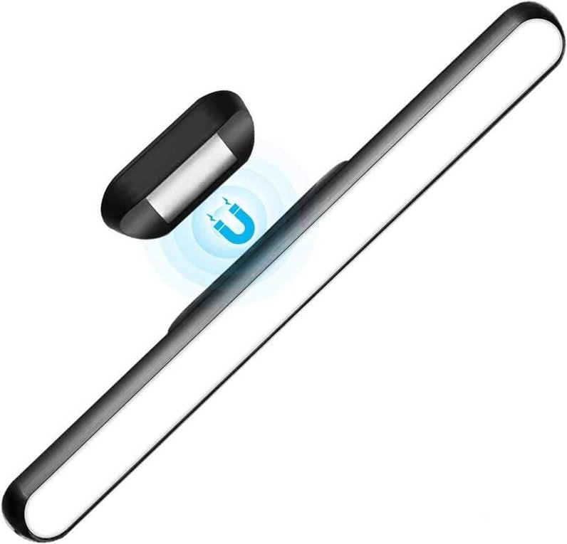 Dimmbare Touch-Lichtleiste unter den Lichtern, zum Aufkleben auf die Wand, LED-Leselicht, wiederaufladbar, batteriebetri...