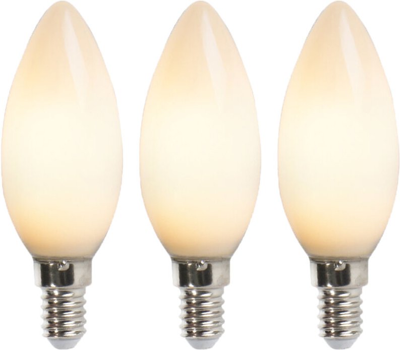 Set mit 3 LED-Lampen E14 2W 180 Lumen 2350K