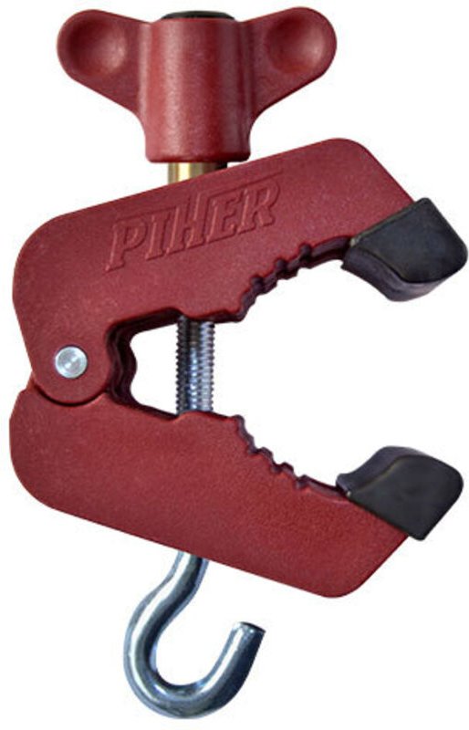 Multiclamp-Zange mit geschmiedetem Haken - 34044 - Piher