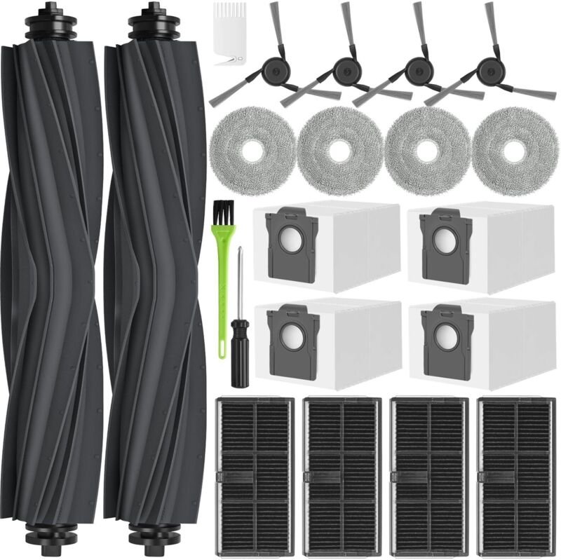 L10s Ultra Gen 3 Zubehör für Dreame L40 Ultra / X40 Ultra Komplettset / Mova P50 Pro Ultra / X40 Ultra Ersatzteile 4 Sta...
