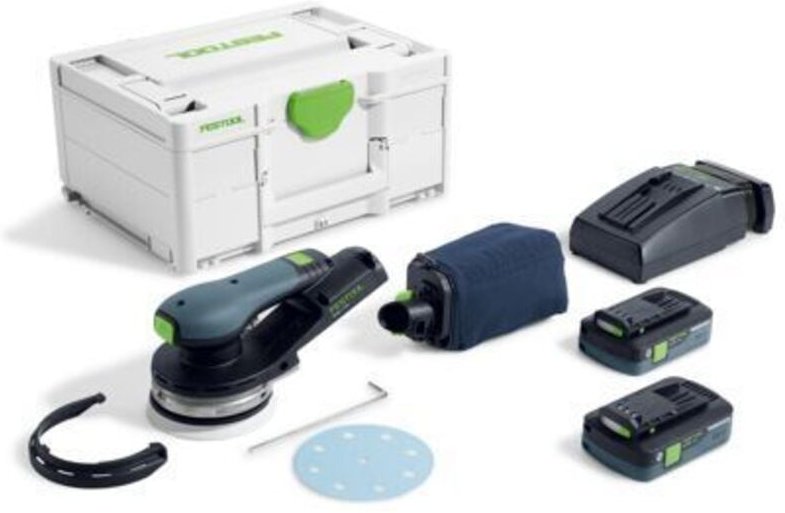 Akku-Exzenterschleifer etsc 2 125 4,0 I-Plus - 577736 - Festool