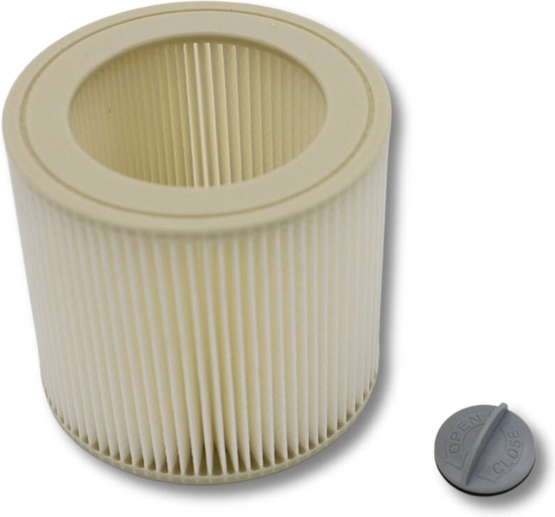 Karcher - Ersatzteil - Zylindrische Filterkartusche - siemens, bosch, bauknecht, sauter, rowenta, aeg, electrolux, paris...
