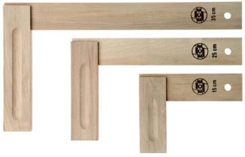 Thumbnail - ECE - Schreinerwinkel 227 Schenkellänge 250 mm ohne Gehrung Kurzer Schenkel 145 mm