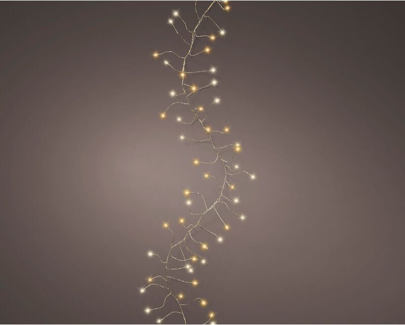 Kompakte Micro-LED-Türlichter mit 8 funkelnden Effektfunktionen für den Außenbereich 550 cm