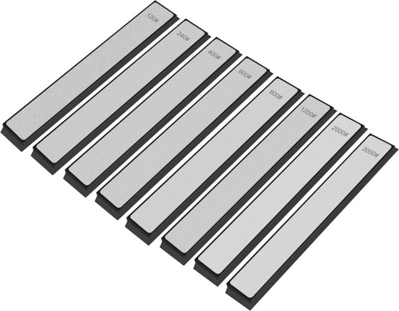 Diamant-Stein-Stabmesserschärfer, 8-teilig, fester Winkel, Schärfen, Diamant, Schärfen in der Küche