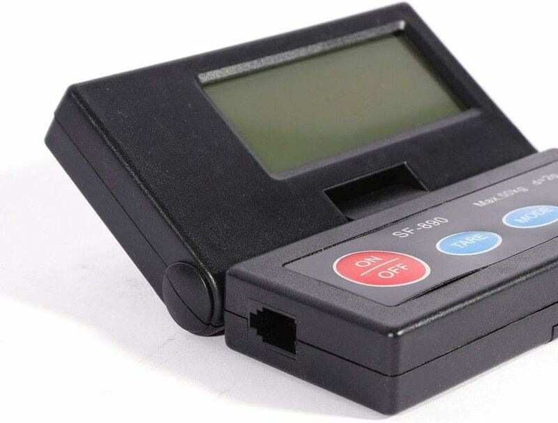 Senderpick - Paketwaage Elektronische Plattformwaage Präzisionswaage Briefwaage Paketwaage 2g-50Kg