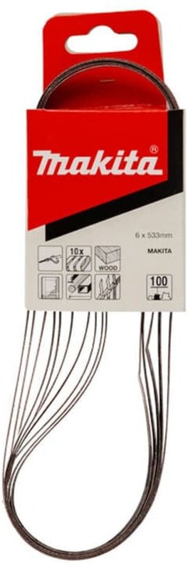 Schleifband 6 mm K100 10 St. - A-34540 - Makita