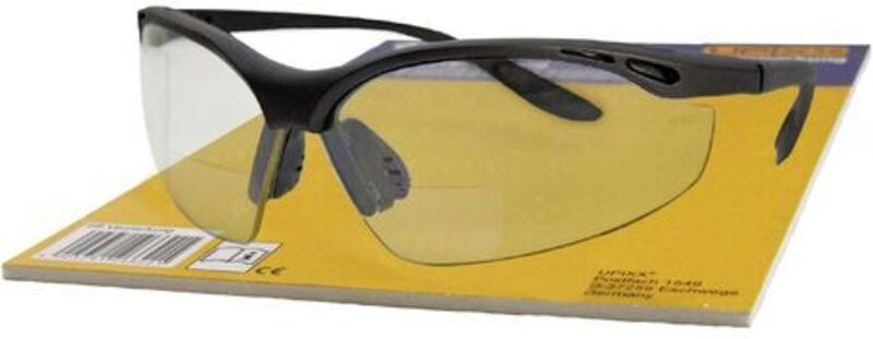 L+d Upixx - Leipold Doehle lettura Bifocal 26702SB-3,5 Schutzbrille Schwarz en 166 din 166