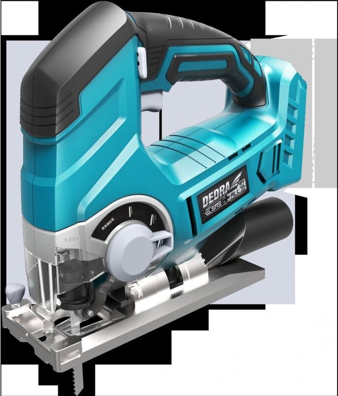 DEDRA Sas 18V Stichsäge – präzises Schneiden von Holz und Metall