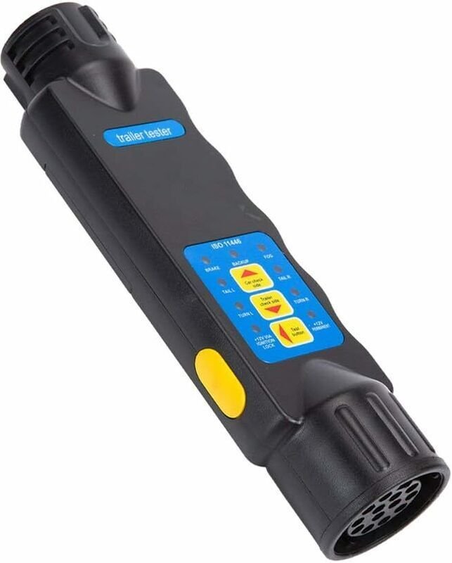 13-poliger Anhängertester, 13-poliger Autoanhängertester, 12V Anhänger 13-poliger Lichtverkabelungstester Diagnosewerkze...