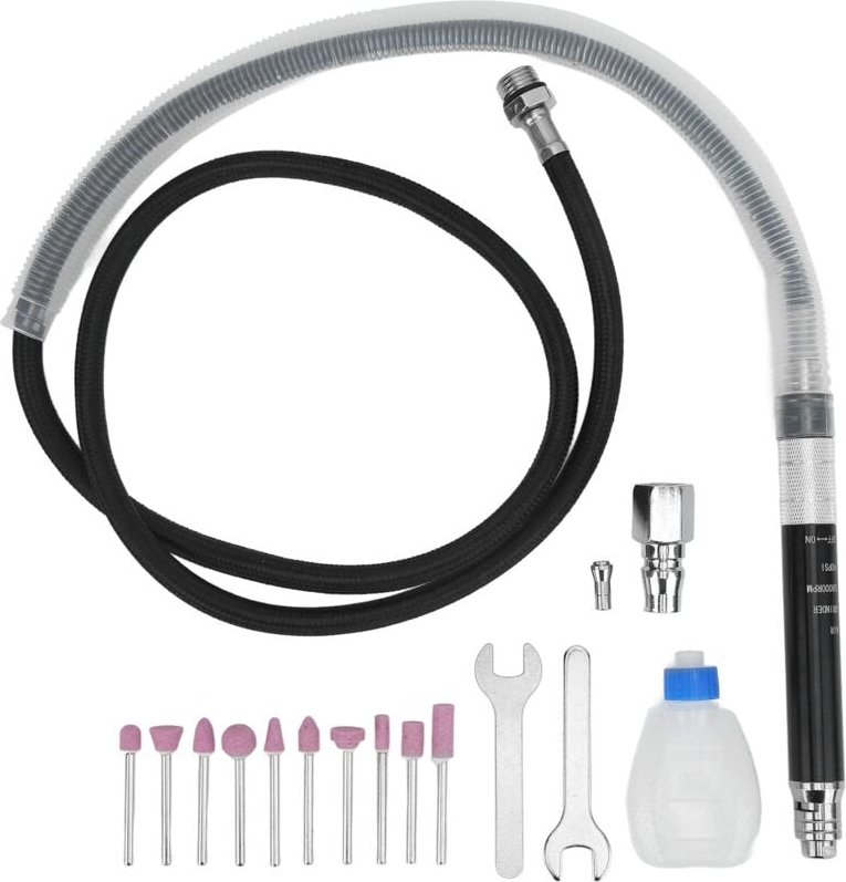 Thumbnail - Ej.life - Pneumatisches Stiftschleifer-Kit, Pneumatisches Bleistift-Stabschleifer-Kit, Mikro-Stabschleifer-Set, Polieren...