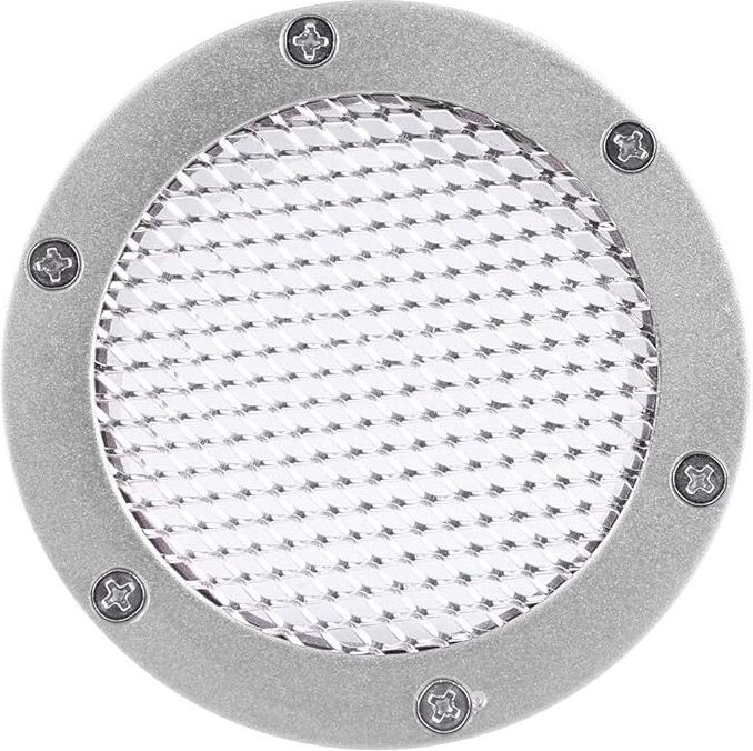 Kanalgitter-Entlüftung, Universal Car Racing Air Bumper Vent-Einlass, Universal Bumper Air Vent für Kaltlufteinlass (Sil...