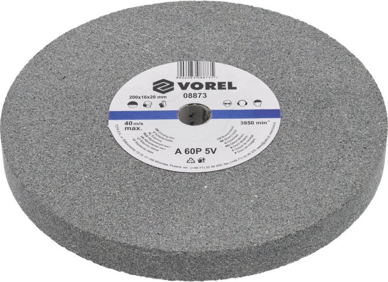 VOREL FEINSCHLEIFSCHEIBE 2001620mm 08873