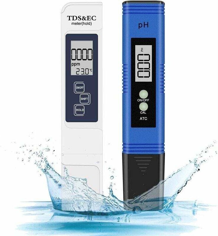 pH-Meter, Eletorot 4-in-1-Pool-pH-Tester, elektronisches PH-Meter, TDS-Wasserqualitätsmessgerät und pH-Test für Trinkwas...