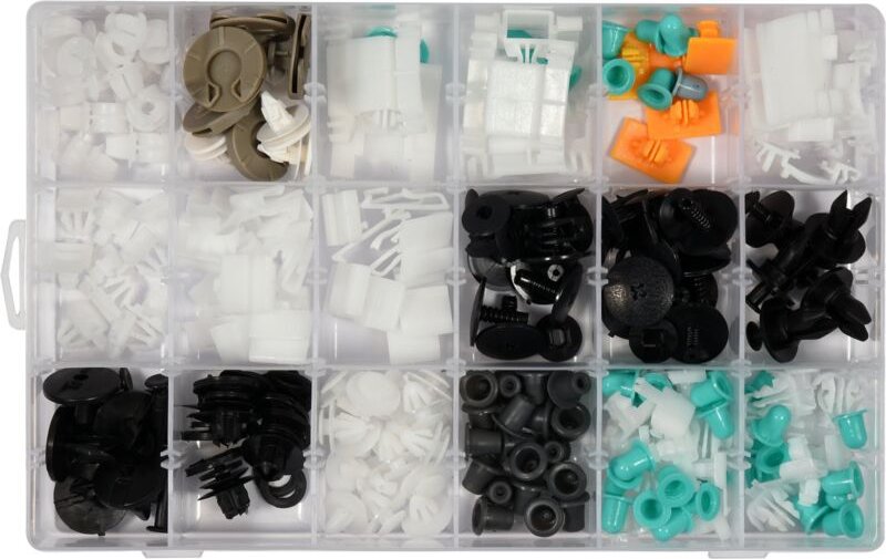 AUDI Nieten, Clips Set, 160 Stück