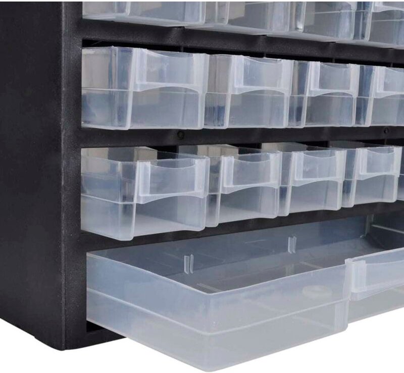 Maison Exclusive - 41 Fächer Plastik Sortimentsschrank