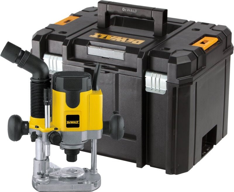 Dewalt - DW621KT Elektronik Oberfräse 1100W mit Koffer tstak & Parallelanschlag