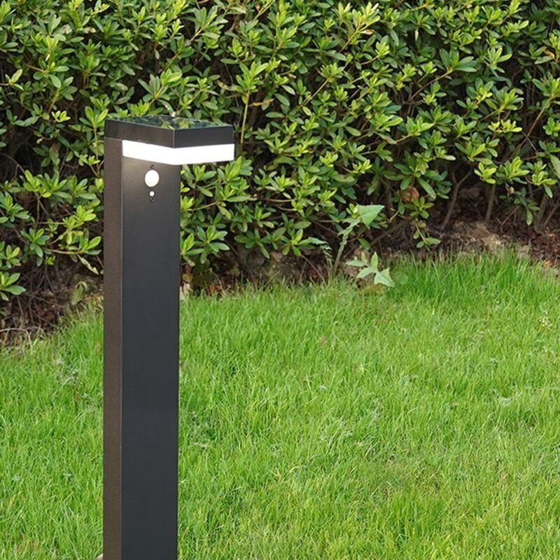 MARIA Equi. 80W Solar-Pollerleuchte mit 3-Modus-Bewegungsmelder