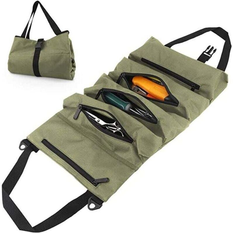 Werkzeug-Organizer-Tasche, Werkzeugtasche aus Oxford-Stoff, Werkzeugkoffer mit 5 Taschen für Elektriker/Schreiner/Klempn...