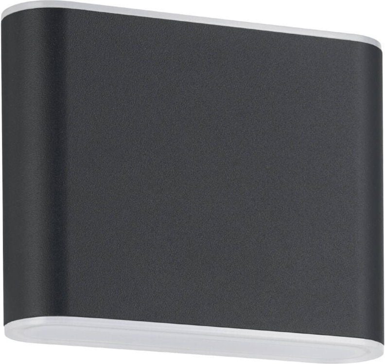 Eglo - led Wandleuchte Grutti anthrazit 12 x 9 cm warmweiß-kaltweiß