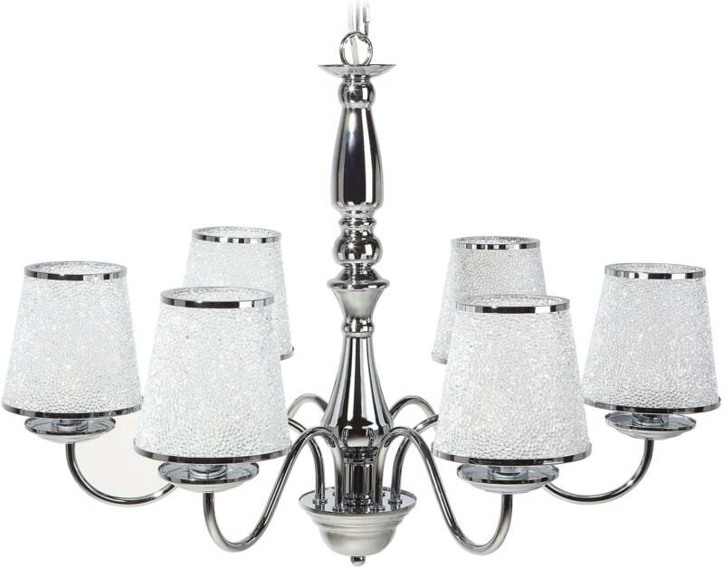 Kronleuchter BRADANO Metall Silber