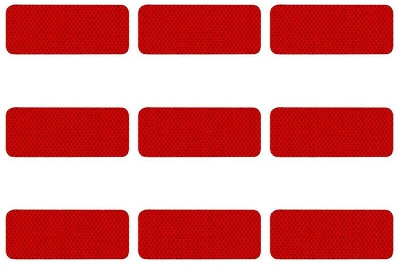 Thumbnail - Woosien - Sicherheit Reflektierende Warnstreifen Hinten Stoßstange Anti-kollision Reflektierende Aufkleber Reflektierend...