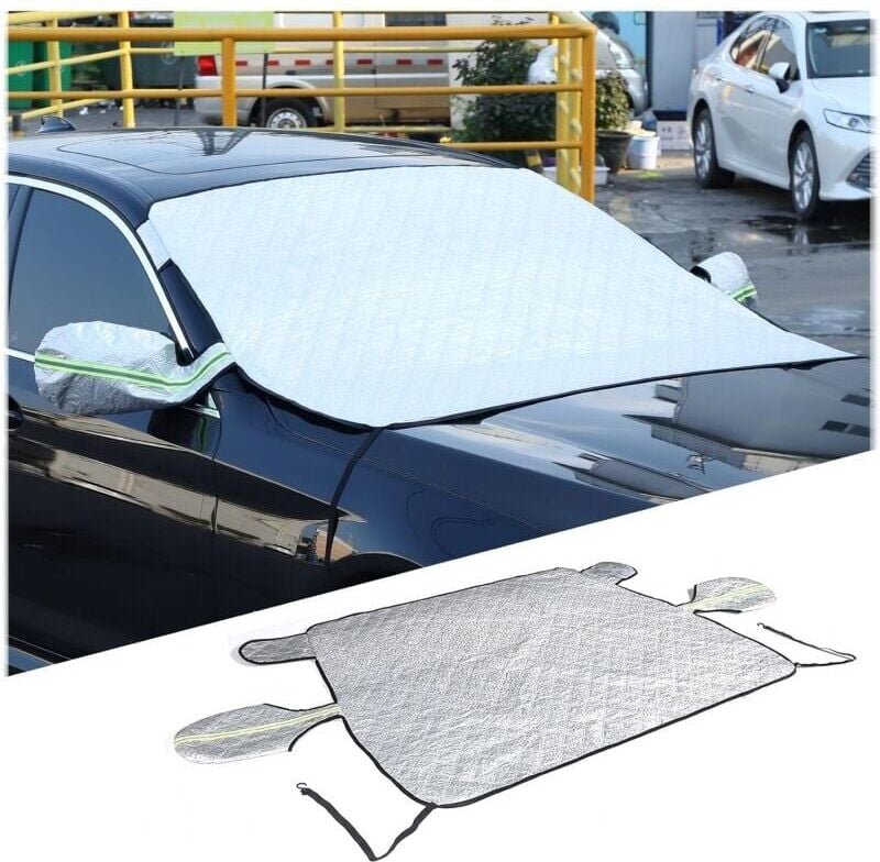 Auto-Windschutzscheibenabdeckung, Winter-Windschutzscheiben-Frostschutz, Auto-Frostabdeckung, Auto-Frontscheiben-Sonnens...