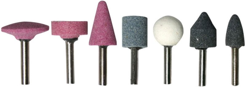 Verschiedene Steinschleifscheiben-Set, 7-teilig