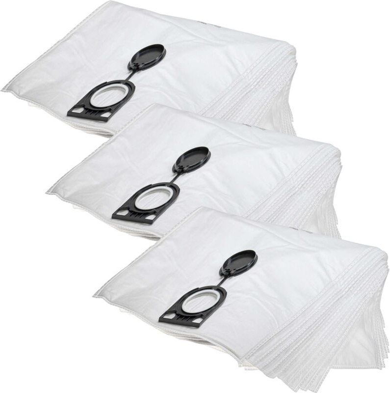30x Staubbeutel kompatibel mit Spit AC1600 (25 liter) Staubsauger - 43cm x 32cm Weiß - Vhbw