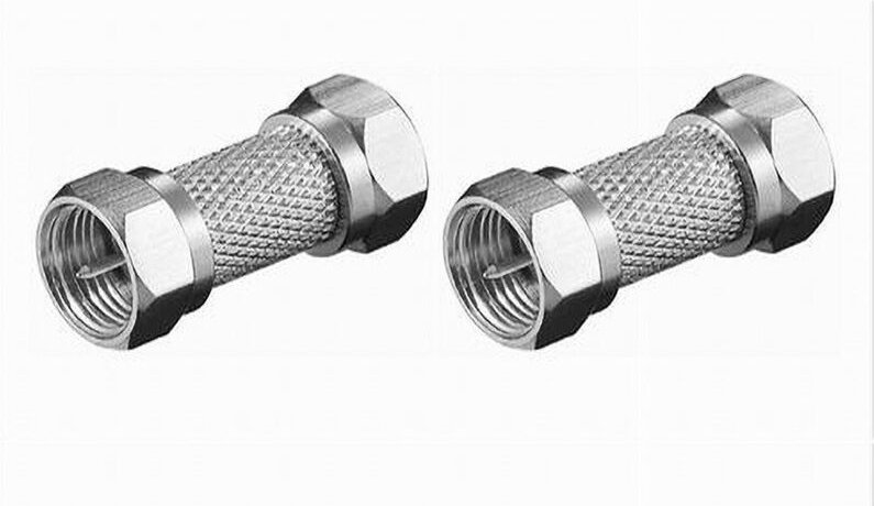 Trade Shop Traesio - Trade Shop - antennenanschluss satellitenverbindung männlich-männlich koaxialadapter schraube C-095...