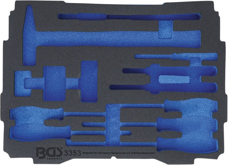 Schaumeinlage für Art. BOXSYS1 & 2 leer für Art. 3353