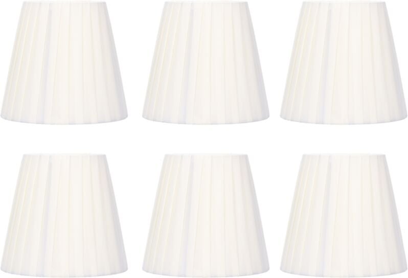 Eosnow 6 Stücke Lampenschirm Tuch Kristall Kronleuchter Wandleuchte Moderne Einfache Haushaltsbedarf