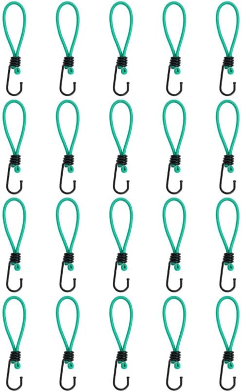 Spanngummis mit Haken 20 Stk. 15 cm Vidaxl