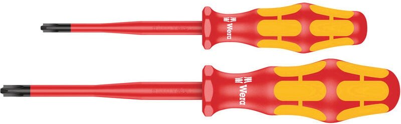 Wera - 165 iS pz/s 1 + 2 Elektriker, vde, Elektronik- u. Feinmechanik Schraubendreher-Set 2teilig