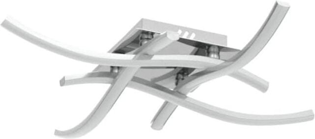 Comely - LED-Deckenleuchte mit kreativem Design, 4 Lampen, Kreuzwellenform, IP20, Durchmesser 36CM, für Wohnzimmer, Schl...