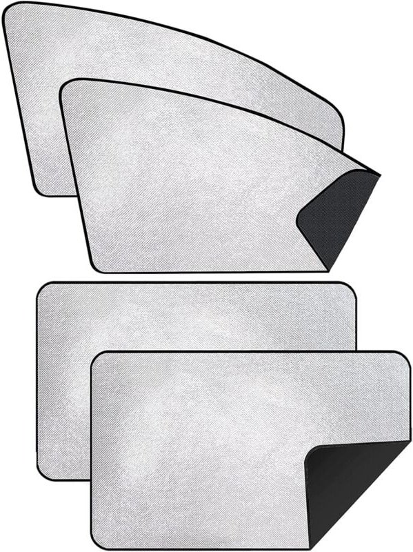 Ersandy - Auto-Sonnenschutz – Auto-Vorhang für Auto, Baby/Kinder/Haustiere/Erwachsene, mit UV-Strahlenschutz, Schutz der...