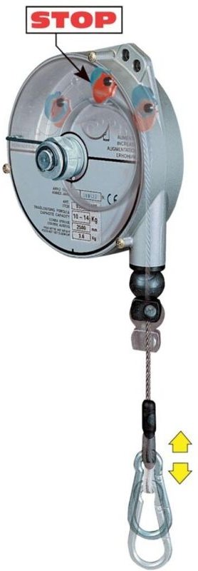 Planeta - Federzug Typ 9349 8-10 kg 2,5 m