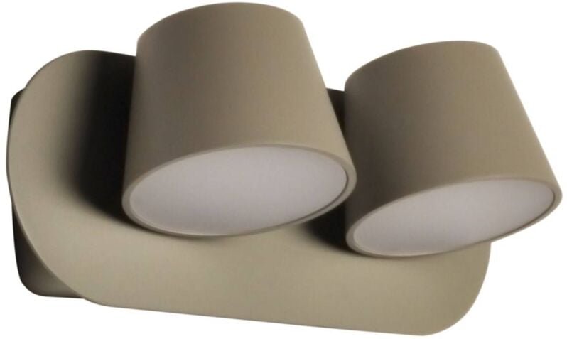 KOP-2' verstellbare Doppel-LED-Wandleuchte 12W