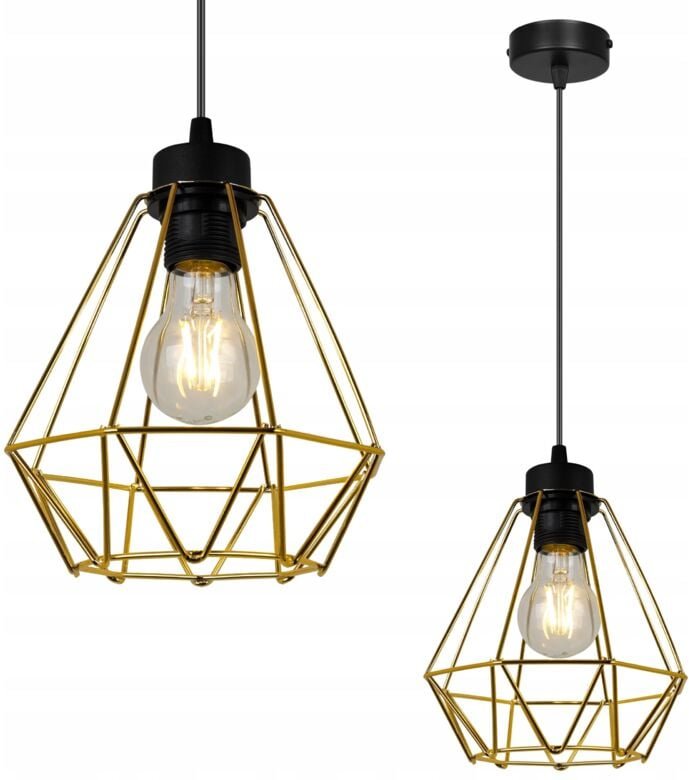 Moderne Elegante Hängelampe Mit Metall-Lampenschirm